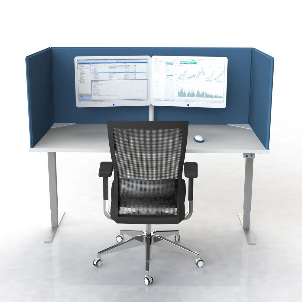 Desk-Mounted Workstation Protection Screen